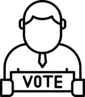 Voting Vector Icon