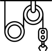 Pulley Vector Icon