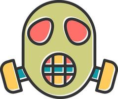 Respirator Mask Vector Icon