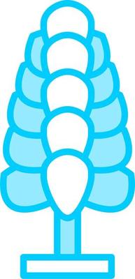 Lupine Vector Icon