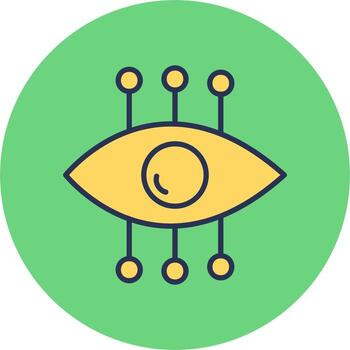 icono de vector de visualización de datos