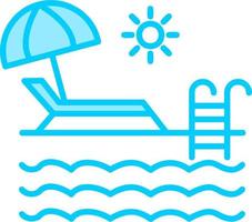 Swimming Pool Vector Icon