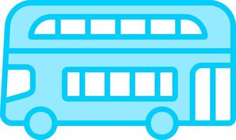Double Decker Bus Vector Icon