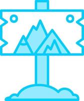 Signpost Vector Icon