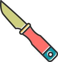 Knife Blade Vector Icon