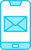 Phone Message Vector Icon