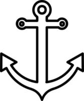 Anchor Vector Icon