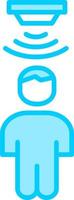 Motion Sensor Vector Icon