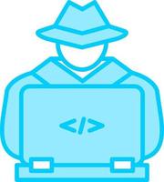 Hacker Vector Icon