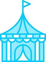 Circus Tent Vector Icon