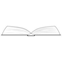 Free open book vector