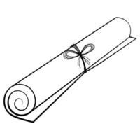 Free Paper Scroll vector