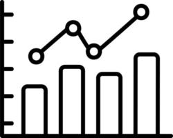 Bar Chart Vector Icon