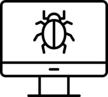 Computer Virus Vector Icon