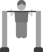 Pull Up Bar Vector Icon