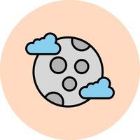 Full Moon Vector Icon