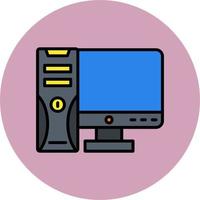 Gaming Pc Vector Icon