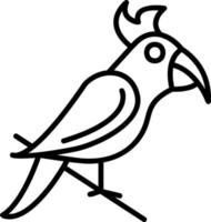 Parrot Vector Icon