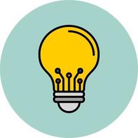 Light bulb Vector Icon