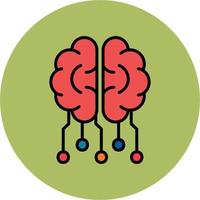 icono de vector de cerebro