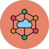 Cloud Computing Vector Icon