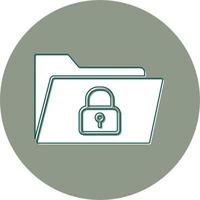 Secure Data Vector Icon