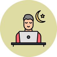 Overtime Vector Icon