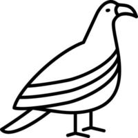 Gull Vector Icon