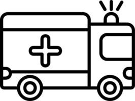 Ambulance Vector Icon