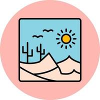 Desert Vector Icon