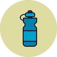 icono de vector de botella de agua