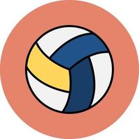 icono de vector de voleibol