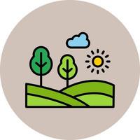 Landscape Vector Icon