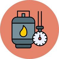 Natural Gas Vector Icon