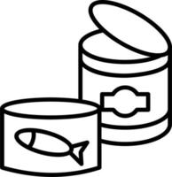 Canned Food Vector Icon