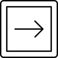 Right Arrow Vector Icon