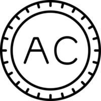 Ascension Island Dial code Vector Icon