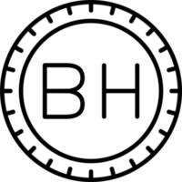 Bahrain Dial code Vector Icon