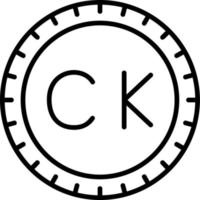 Cook Islands Dial code Vector Icon