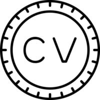 Cape Verde Dial code Vector Icon