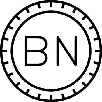 Brunei Dial code Vector Icon
