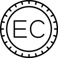 Ecuador Dial code Vector Icon
