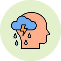 Depression Vector Icon