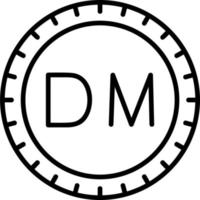 Dominica Dial code Vector Icon