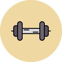 Barbell Vector Icon