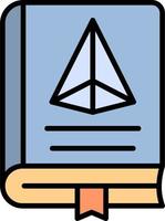 Trigonometry Book Vector Icon