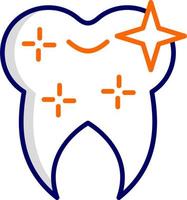 Healthy Clean Tooth Vector Icon