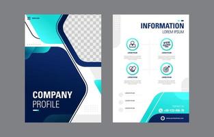 Company Profile Business Identity Concept vector