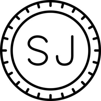 Svalbard marcar código vector icono