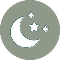 Moon Vector Icon